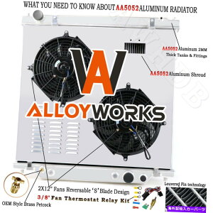 Radiator 1999�N����2005�N�̃t�H�[�hF250 F350 F450�X�[�p�[�f���[�e�B�G�N�X�J�[�V������3�񃉃W�G�[�^�[�V�����E�h�t�@�� 3 Row Radiator Shroud Fan For 1999-2005 FORD F250 F350 F450 SUPER DUTY EXCURSION�y���s�A��