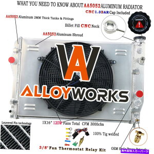 Radiator 4��̃��W�G�[�^�[�V�����E�h16''fan for Chevy Camaro Z28�APontiac Firebird 5.7L V8 4 Row Radiator Shroud 16''Fan For Chevy Camaro Z28,Pontiac Firebird 5.7L V8�y���s�A���i�z