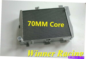 Radiator Audi RS2 B4 ADU 2.2 Turbo 1994-1995��70mm���W�G�[�^�[AUX�p�C�v�A���~�j�E���Ȃ� 70MM Radiator For Audi RS2 B4 ADU 2.2 Turbo 1994-1995 Without AUX Pipe Aluminum�y���s�A���i�z