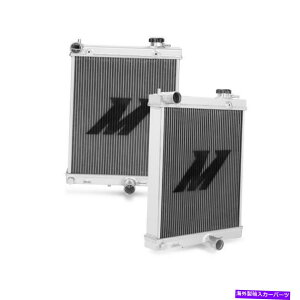 Radiator ミシモト三菱ランサー進化7/8/9ハーフサイズのパフォーマンスアルミニウムラジア Mishimoto Mitsubishi Lancer Evolution 7/8/9 Half-Size Performance Aluminum Radia