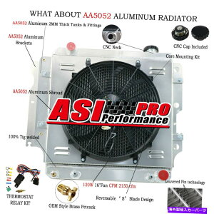 Radiator 4��A���~�j�E�����W�G�[�^�[�V�����E�h�t�@�������[�t�B�b�g1987-2006�W�[�v�����O���[TJ YJ V8 4 Row Aluminum Radiator Shroud Fan Relay Fit 1987-2006 Jeep Wrangler TJ YJ V8�y���s�A���i�z