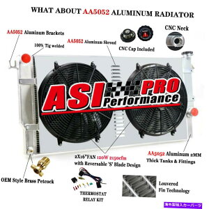 Radiator 4s62mmWG[^[+VEh+t@+94-02_bWRAM 2500 3500 5.9LJ~Ỹ[ 4 ROW 62MM Radiator+Shroud+Fan+Relay For 94-02 Dodge Ram 2500 3500 5.9L Cummins