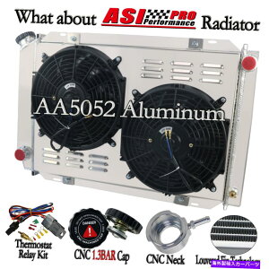 Radiator 4A~jEWG[^[+VEht@1979-93 80 Ford Mustang LX/GT 5.0L V8 MT 4 ROW ALUMINUM RADIATOR+SHROUD FAN For 1979-93 80 FORD MUSTANG LX/GT 5.0L V8 MT