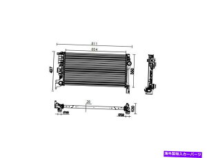 Radiator 2018-2019{{XC60WG[^[Mahle 58818NM 2.0L 4 Cyl For 2018-2019 Volvo XC60 Radiator Mahle 58818NM 2.0L 4 Cyl
