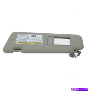 TVF[h hCo[O[ToCU[tBbgg^2008-13nC_[w/Cg74320-48500-B0 Left Driver Gray Sun Visor Fit Toyota 2008-13 Highlander W/ Light 74320-48500-B0