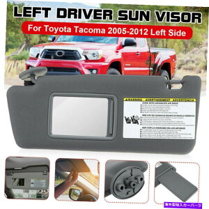 TVF[h g^^R}̂߂̍hCo[TChToCU[VF[hO[2005-2012 74320-04181-B1 Left Driver Side Sun Visor Shade Gray For Toyota Tacoma 2005-2012 74320-04181-B1