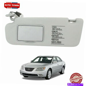 �T���V�F�[�h �q�����_�C�\�i�^�̃T���o�C�U�[�O���[�h���C�o�[�T�C�hLH 2.4L 3.3L 06-10 for 852013K400Q Sun Visor Gray Driver Side LH for Hyundai Sonata 2.4L 3.3L 06-10 For 852013K400Q