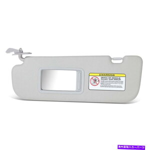 �T���V�F�[�h �t�B�b�g11-14�q�����_�C�G�����g���H��X�^�C���O���[�̍��h���C�o�[�T�C�h�T���o�C�U�[�T���V�F�[�h Fit 11-14 Hyundai Elantra Factory Style Gray Left Driver Side Sun Visor Sunshade�y���s�A��
