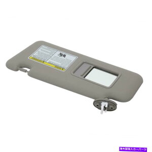TVF[h O[̍hCo[O[ToCU[2008-13g^w/Cg74320-48500-B0 Gray Left Driver Gray Sun Visor For 2008-13 Toyota W/ Light 74320-48500-B0