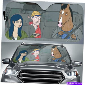 �T���V�F�[�h �{�W���b�N�E�z�[�X�}������_�C�A���E�k�O�G���E�g�b�h�E�`���x�X�E�{�W���b�N�E�z�[�X�}���E�J�[�E�T���E�V�F�[�h Bojack Horseman Cartoon Diane Nguyen Todd Chavez Bojack Horseman Car Sun S