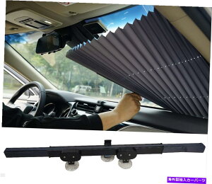TVF[h ECFACԂ̃tgKXAAi[̓AAtƎgpȒPA Ecfac Car Windshield Sun Shade, Retractable Sun Shade, Easy To Install And Use,