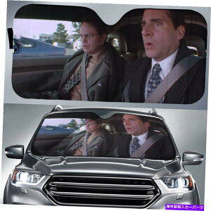TVF[h ItBXVbgRerV[YhCgV[g}CPXRbgJ[TVF[h The Office Sitcom TV Series Dwight Schrute Michael Scott Car Sun Shade
