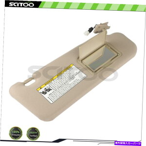 TVF[h 06-08qw/ƖtToCWFx[WtBbgq_C\i^2.4L 3.3L 06-08 Passenger W/Lighted Sun Visor beige Fits Hyundai Sonata 2.4L 3.3L