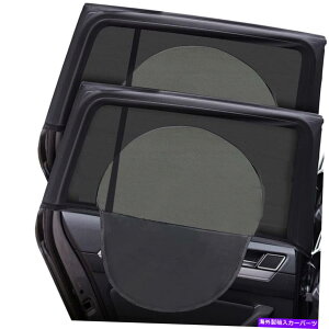 �T���V�F�[�h 4PCS�J�[SUV�T���V�F�[�h�T�C�h�E�B���h�E�J�[�e���A���`���X�L�[�g���b�V���J�o�[UV�v���e�N�^�[ 4PCS Car SUV Sun Shade Side Window Curtain Anti-Mosquito Mesh Cover UV Protector�y���s�A���i�z