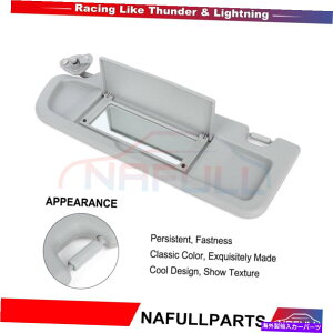 サンシェード 06 07 2008 Honda Civic Driver LH暖かい灰色のサンバイザー +ミラーライト無料 For 06 07 2008 Honda Civic Driver LH WARM GRAY Sun Visor + Mirror Lights Free