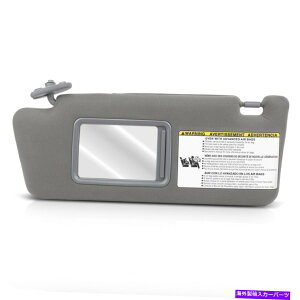 �T���V�F�[�h 2005-2015�̃g���^�^�R�}�h���C�o�[�T�C�hLH�T���o�C�U�[w/�G�N�X�e���V�������b�h�O���[2.7L For 2005-2015 Toyota Tacoma Drivers Side LH Sun Visor w/Extension Med Gray 2.7L�y���s�A���i�z