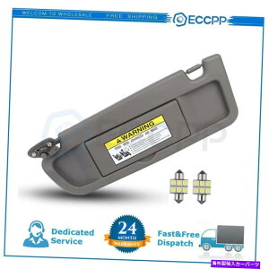 TVF[h hCo[2006N2008NɂăAgXOCToCU[܂B Driver Left Atlas Gray Sun Visor For 2006-2008 Honda Civic W/Mirror Light Free