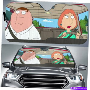 TVF[h t@~[KC̖s[^[OtBƃCXJ[TVF[h Family Guy Cartoon peter Griffin And Lois Car Sun Shade