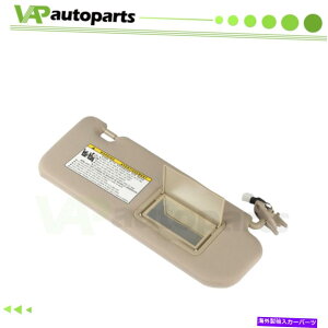 TVF[h 06-08q_C\i^2.4L 3.3Lɍ킹Ɩt^RHTChToCU[ 06-08 Sun Visor With Lighted tan RH Side Fit For Hyundai Sonata 2.4L 3.3L