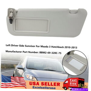 TVF[h hCo[TChToCU[BBM2-69-320C-75}c_3nb`obN2010-2013ɓKĂ܂ Left Driver Side Sun Visor BBM2-69-320C-75 Fit For Mazda 3 Hatchback 2010-2013