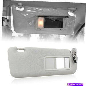TVF[h }c_CX-9 2010-2015O[1x̉ETChJ[ToCU[TVF[hLbgw/~[ Right Side Car Sun Visor Sunshade Kit W/ Mirror For Mazda CX-9 2010-2015 Gray 1X