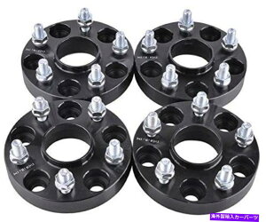 Xy[T[ 4PCS 1 "5x4.5/5x114.3nuSzC[Xy[T[12x1.5X^bh60.1 mm{ANTX 4pcs 1" 5x4.5/5x114.3 Hub Centric Wheel Spacers 12x1.5 Stud& 60.1 mm Bore Lexus