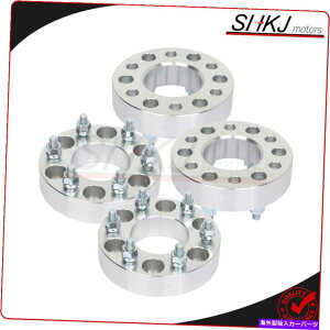 Xy[T[ i4jBuick Rainier Chevrolet Trailblazer Isuzû߂1.5 "zC[Xy[T[6x5" 12x1.5 (4) 1.5" Wheel Spacers 6X5" For Buick Rainier Chevrolet Trailblazer Isuzu 12X1.5