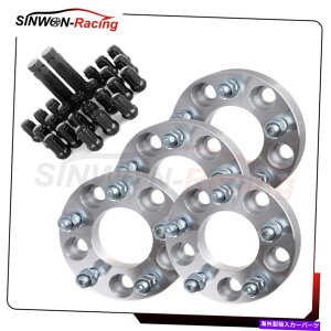 Xy[T[ 4pcs 1 "25mm5x4.5 5x114.3 1/2"zC[Xy[T[ + 2L[ + 23pcsOibg 4Pcs 1" 25mm Thick 5x4.5 5x114.3 1/2" wheel spacers + 2 Keys + 23Pcs Lug Nuts