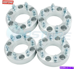 Xy[T[ i4j1.5 '' 6OzC[Xy[T[A_v^[6x5.5g^4i[V{[GMC_bW (4) 1.5'' 6 Lug Wheel Spacers Adapters 6x5.5 for Toyota 4-Runner Chevy GMC Dodge