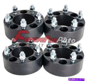 �X�y�[�T�[ 4PC 2.0 5x4.5�u���b�N�z�C�[���X�y�[�T�[�A�_�v�^�[1/2�t�H�[�h�X�|�[�c�����J�[���px20�X�^�b�h 4PC 2.0 5x4.5 Black Wheel Spacers Adapters 1/2x20 Studs for Ford Sport Lincoln�y���s�A���i�z
