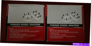 Xy[T[ bzC[Xy[T[6061-T6A~jE4 PCS 2uX^bhtnuZgbNPD23891 Forged Wheel Spacers 6061-T6 Aluminum 4 PCS 2 g Hub Centric with Studs PD23891