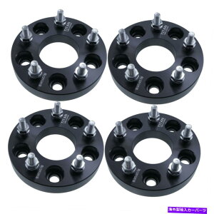 �X�y�[�T�[ �i4�j1 "�C���`5x4.75�n�u�Z���g���b�N�z�C�[���X�y�[�T�[�i�O�Ȃ��j7/16"�X�^�b�h25mm�A�_�v�^�[ (4) 1" inch 5x4.75 Hubcentric Wheel Spacers ( no lip ) 7/16" Studs 25mm Adapters
