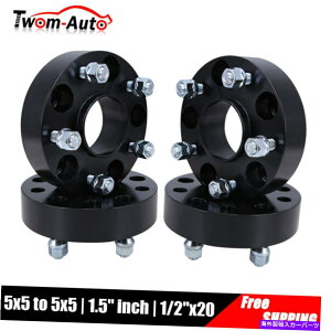Xy[T[ 4x 1.5 "zC[Xy[T[A_v^[5x5W[vO[JKOh`FL[iߊ 4x 1.5" Wheel Spacers Adapters 5x5 For Jeep Wrangler JK Grand Cherokee Commander