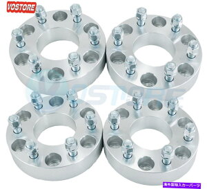 Xy[T[ 4PC 1.5 '' 6x5.5?6x135zC[Xy[T[A_v^[14x1.5V{[̂߂̃X^bhtH[h 4PC 1.5'' 6x5.5 to 6x135 Wheel Spacers Adapters 14x1.5 Studs for Chevy to Ford