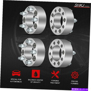 Xy[T[ i4j2 "zC[Xy[T[5x4.5 12x1.5̃g^^R}Rav4JV{[Cp (4) 2" Wheel Spacers 5X4.5 12X1.5 For Toyota Tacoma Rav4 Camry Chevrolet Impala