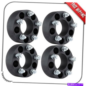 Xy[T[ 4PC 2 "50mmzC[Xy[T[5x4.5 1996N2010Ñg^RAV4̃X^bh 4Pc 2" 50mm Thick Wheel Spacers 5x4.5 12x1.5 Studs For 1996-2010 For Toyota RAV4