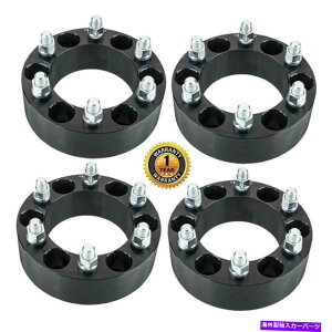Xy[T[ 4PCS 6x5.5 99-15V{[Vo[ĥ߂2C`ubNzC[Xy[T[A_v^[1500 4pcs 6x5.5 2Inch Black Wheel Spacers Adapters For 99-15 Chevrolet Silverado 1500