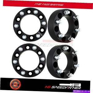 スペーサー 4PCS 2 "6x5.5 14x1.5シボレー用のスタッドホイールスペーサー1500 Express1500エスカレード 4Pcs 2" 6x5.5 14x1.5 Studs Wheel Spacers For Chevrolet 1500 Express1500 Escalade