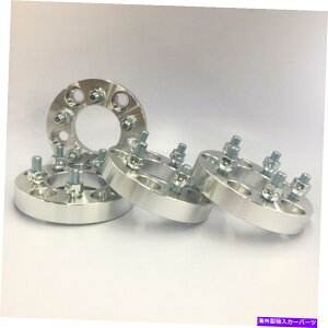 �X�y�[�T�[ �i4�j5x4.75?5x100�z�C�[���X�y�[�T�[�A�_�v�^�[| 12x1.5�X�^�b�h| 1.25 "�C���` (4) 5X4.75 TO 5X100 WHEEL SPACERS ADAPTERS | 12X1.5 STUDS | 1.25" INCH