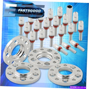 �X�y�[�T�[ BMW E36 E46 E90 15MM 5x120mm�z�C�[���X�y�[�T�[4PCS + M12X1.5�g���{���gSL For BMW E36 E46 E90 15mm 5x120mm Wheel Spacers 4PCS + M12x1.5 Extended Bolts SL�y���s�A���i�z