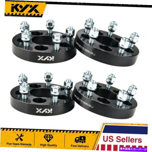 Xy[T[ 25mmzC[Xy[T[A_v^[5x4?5x4.5tBbgNCX[ZuOg^J 25mm Wheel Spacers Adapters 5x4 to 5x4.5 Fits Chrysler Sebring Toyota Camry