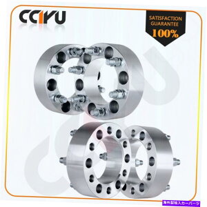 Xy[T[ i4j2 "Chevy 6OzC[Xy[T[LfbNGXJ[hGMCVG1500pA_v^[ (4) 2" Chevy 6 Lug Wheel Spacers Adapters for Cadillac Escalade GMC Sierra 1500