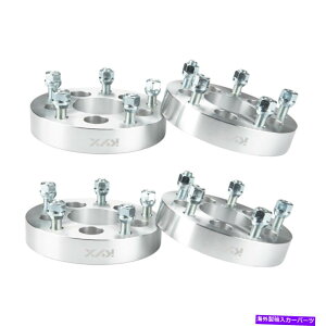 Xy[T[ 4x 1.25 "5x4.5?5x5.5zC[A_v^[1/2"tH[hW[vJ[p̃X^bhXy[T[ 4X 1.25" 5x4.5 to 5x5.5 Wheel Adapters 1/2" Studs Spacers For Ford Jeep Lincoln