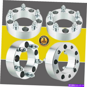 �X�y�[�T�[ 4PCS�z�C�[���X�y�[�T�[�A�_�v�^�[2�C���`5x5.5 9/16�X�^�b�h�t�B�b�g�_�b�W����1500�f�������S 4PCS Wheel Spacers Adapters 2 inch 5X5.5 9/16 studs Fits Dodge Ram 1500 Durango