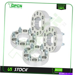 �X�y�[�T�[ 4x�V���o�[�z�C�[���X�y�[�T�[6x5 12x1.5�X�^�b�h1.5 "�V�{���[�T�[�uGMC 2002-2009 4X silver wheel spacers 6x5 12x1.5 studs 1.5" for Chevrolet Saab GMC 2002-2009