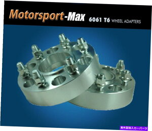 Xy[T[ 2nuSzC[A_v^[6x5.5Xy[T[1.5 "V{[GMCLfbN6O 2 Hub Centric Wheel Adapters 6x5.5 Spacers 1.5" Chevy GMC Cadillac 6 Lug