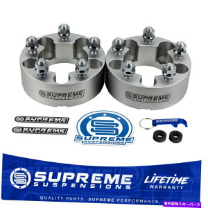 �X�y�[�T�[ 2 "1991�N����2010�N�̃z�C�[���X�y�[�T�[�t�H�[�h�G�N�X�v���[���[ - �ō���v���~�A�����i 2" Wheel Spacers For 1991-2010 Ford Explorer - Supreme Silver Premium Products