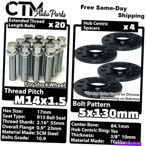 Xy[T[ 4x 10mm5x130 84.1mm C.BzC[Xy[T[ZbgN{gtBbgZfXGNX 4x 10mm Thick 5x130 84.1mm C.B Wheel Spacer Set Chrome Bolt Fit Mercedes G Class