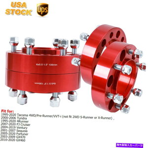 Xy[T[ zC[Xy[T[1.5 "6x5.5i139.7mmj12x1.5 106mmNTXGX460 2010-2020 GX470 Wheel Spacers 1.5" 6x5.5 (139.7mm) 12x1.5 106mm For Lexus GX460 2010-2020 GX470