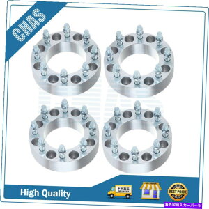 �X�y�[�T�[ �i4�j8x6.5�z�C�[���X�y�[�T�[2�C���`�t�B�b�g�n�}�[H2 GMC�V�{���[�V���o���h2500 3500 HD (4) 8x6.5 Wheel Spacers 2 inch Fits Hummer H2 GMC Chevy Silverado 2500 3500 HD